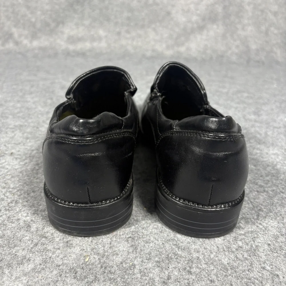 Robert David Lil Tim Dress Shoes 4M Black Slip‎ On Loafers